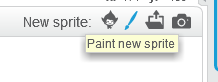 Paint sprite