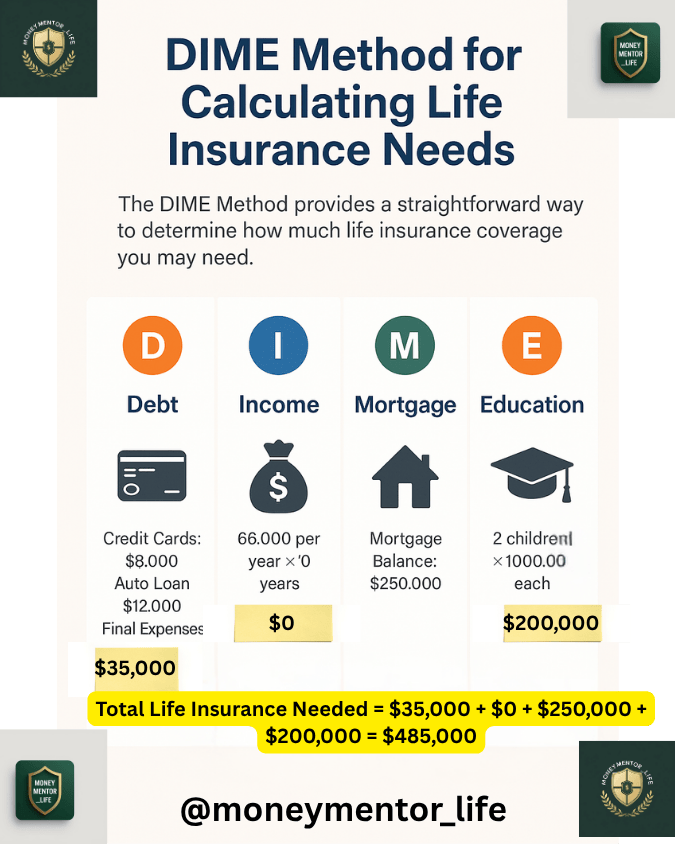 Term Life Insurance Needs Calcualtion