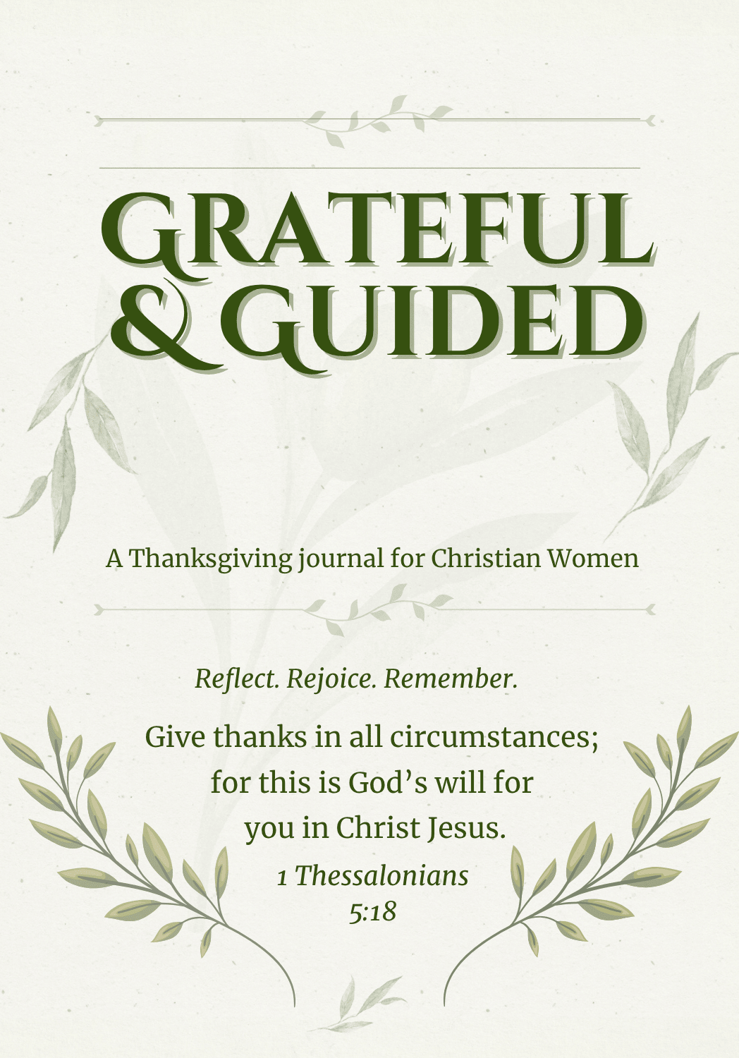 Grateful and Guided - Free Gratitude Journal