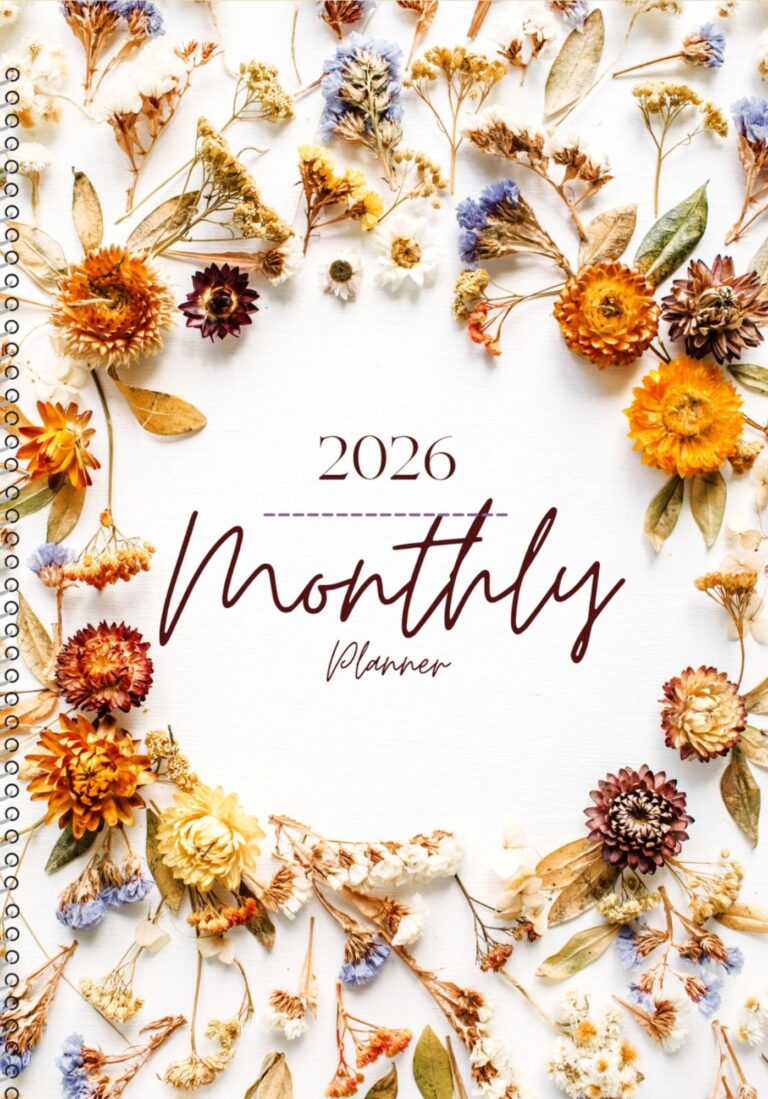 2026 Monthly Planner